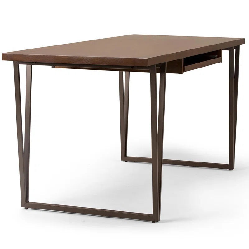FURNISHIAA Brown Sheesham Wood Study & Computer Table for Home and Office - Furnishiaa -  - 