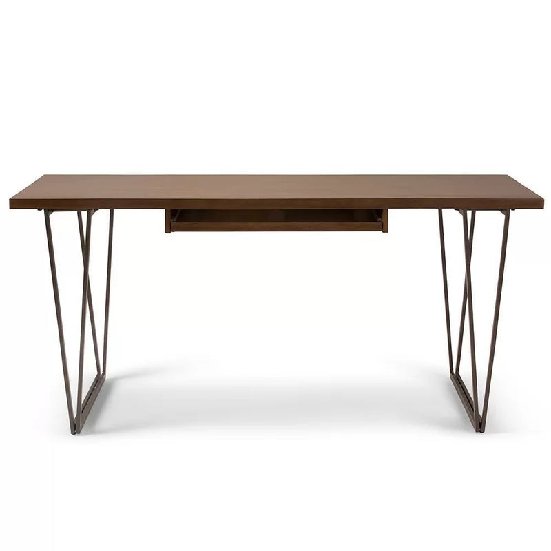 FURNISHIAA Brown Sheesham Wood Study & Computer Table for Home and Office - Furnishiaa -  - 