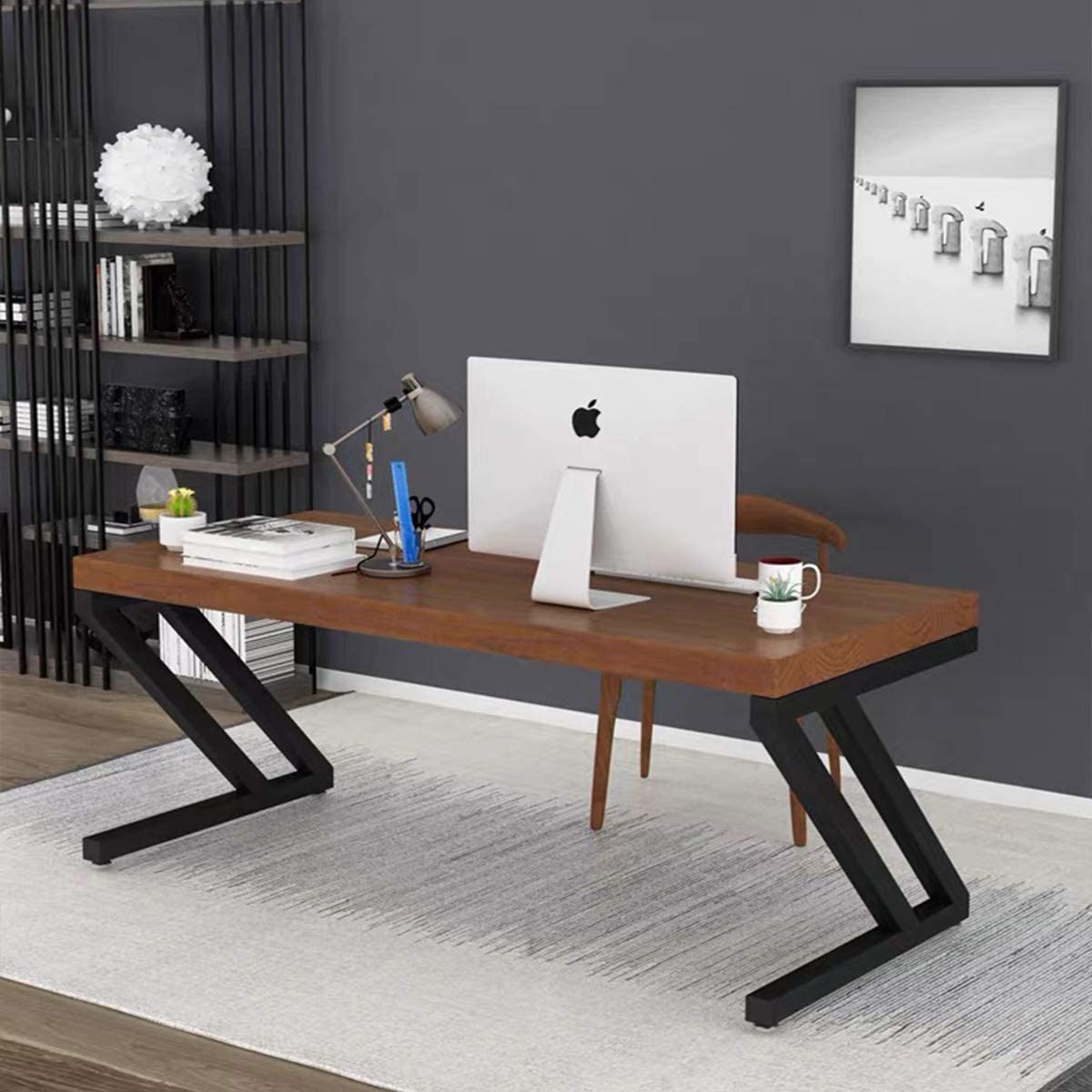 FURNISHIAA Sheesham Wood Console, Study and Computer Table For Home ...