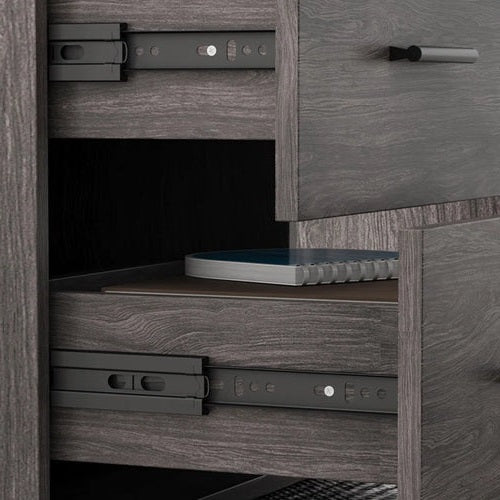 FURNISHIAA Ultimate Sheesham & Metal L Shaped Study Table for Home/Office - Furnishiaa -  - 