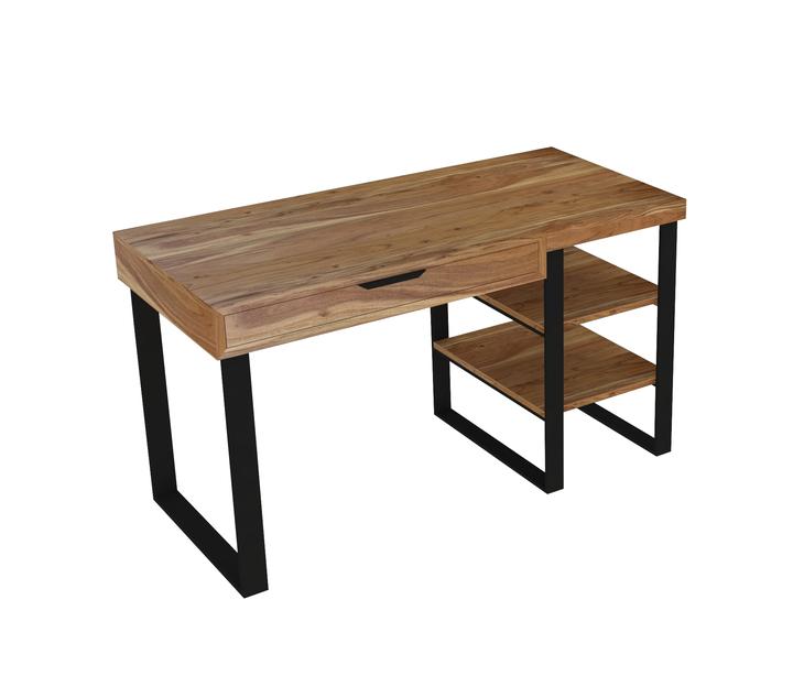 FURNISHIAA Wooden Study & Computer Table With Drawer and Shelves for Home & Office - Furnishiaa -  - 