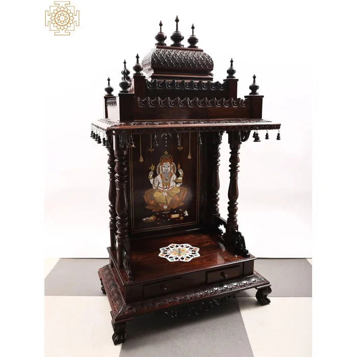 Faith Solid Wood Home Temple – Furnishiaa