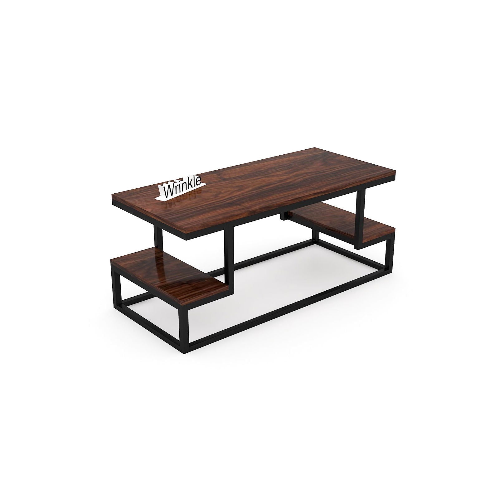 Famous Wood & Metal Coffee Table For Living room - Furnishiaa -  - 