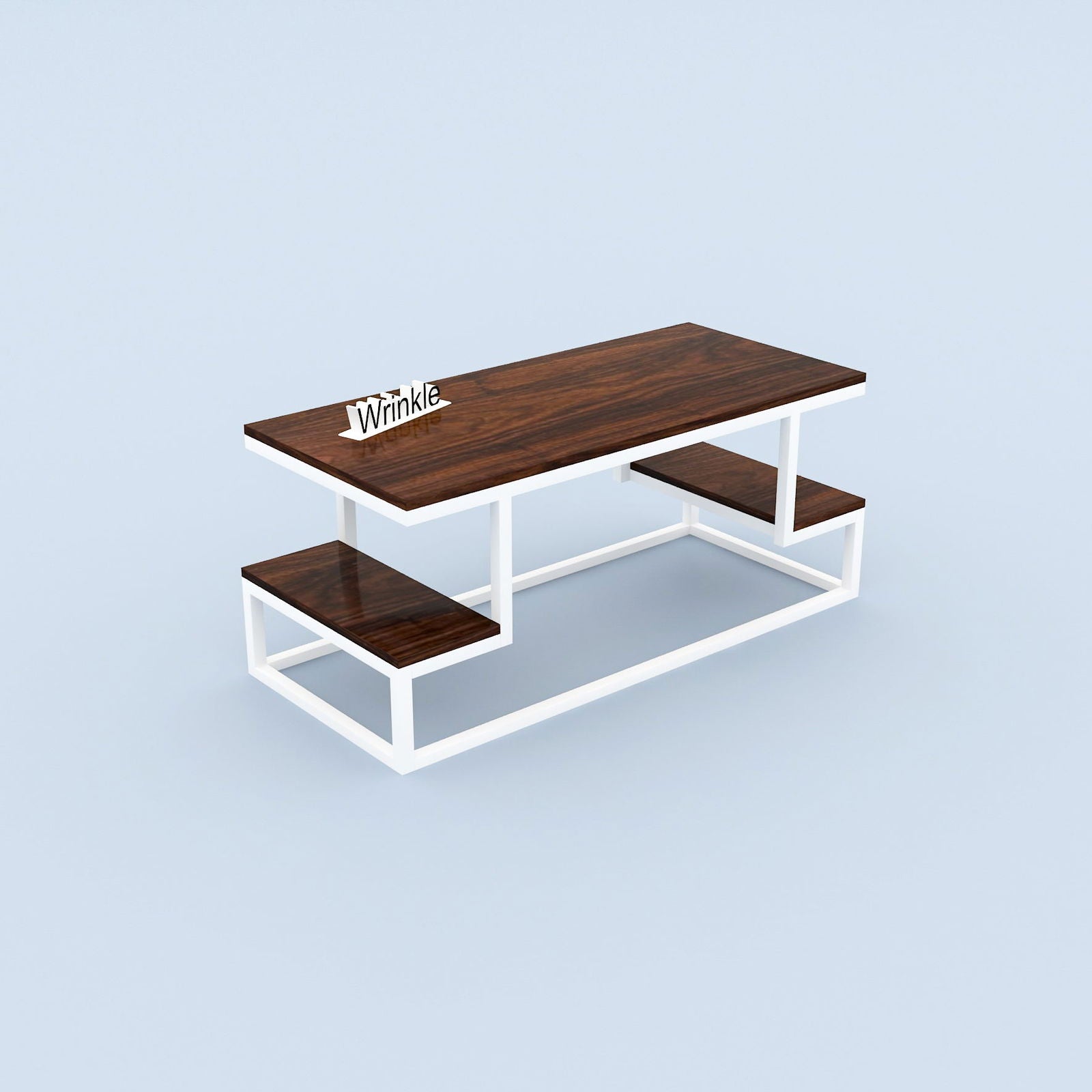 Famous Wood & Metal Coffee Table For Living room - Furnishiaa -  - 