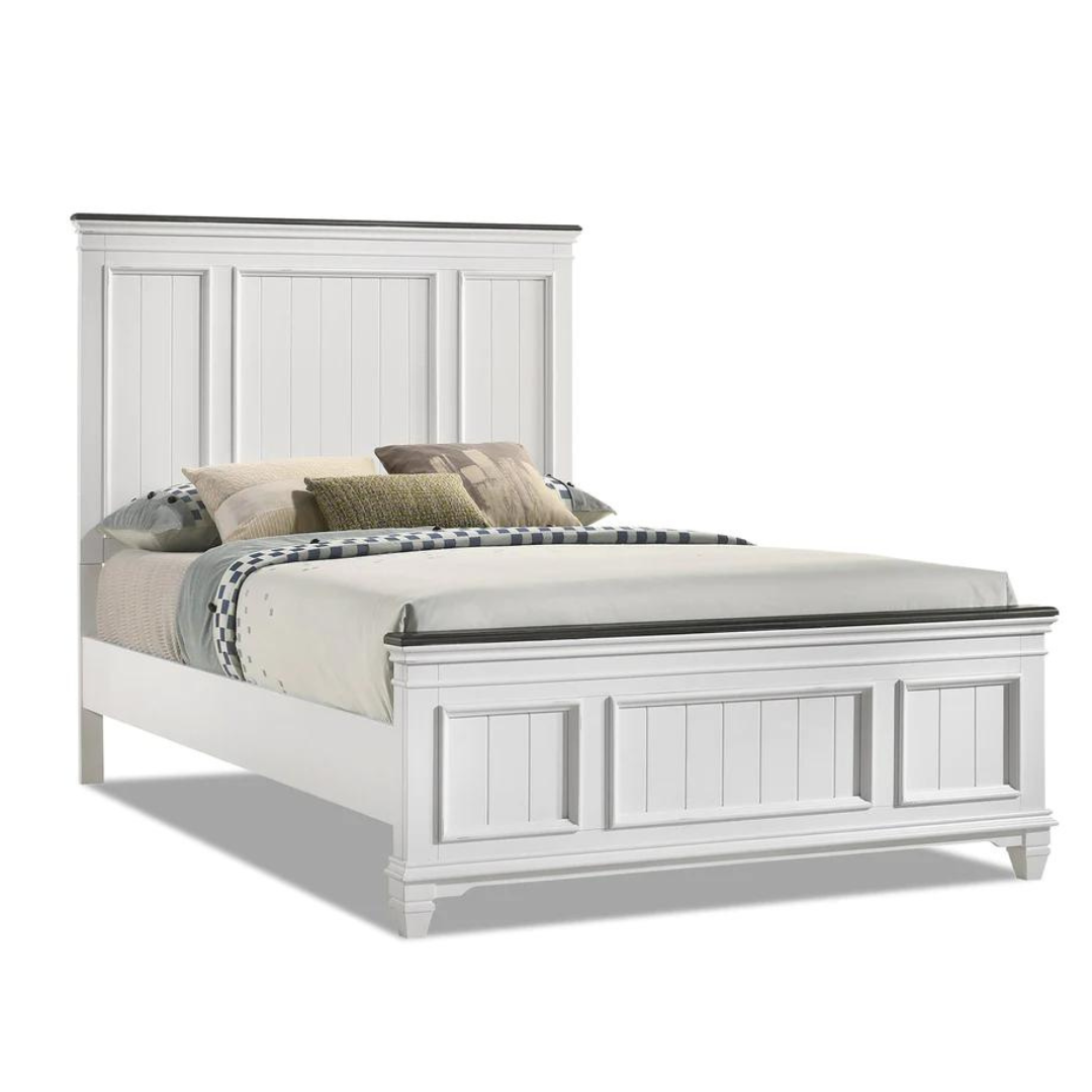 Frunishiaa Royal High Rest Bed For Bedroom, Without Storage, (White) - Furnishiaa -  - 