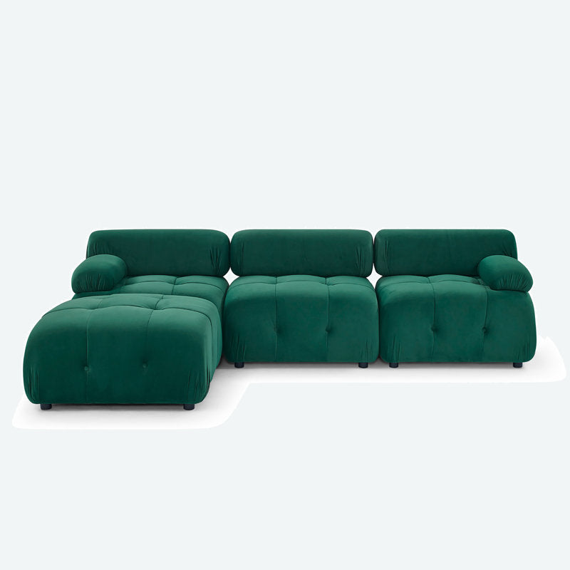 Furnishiaa 4 Piece Upholstered Sectional Sofa - Furnishiaa -  - 