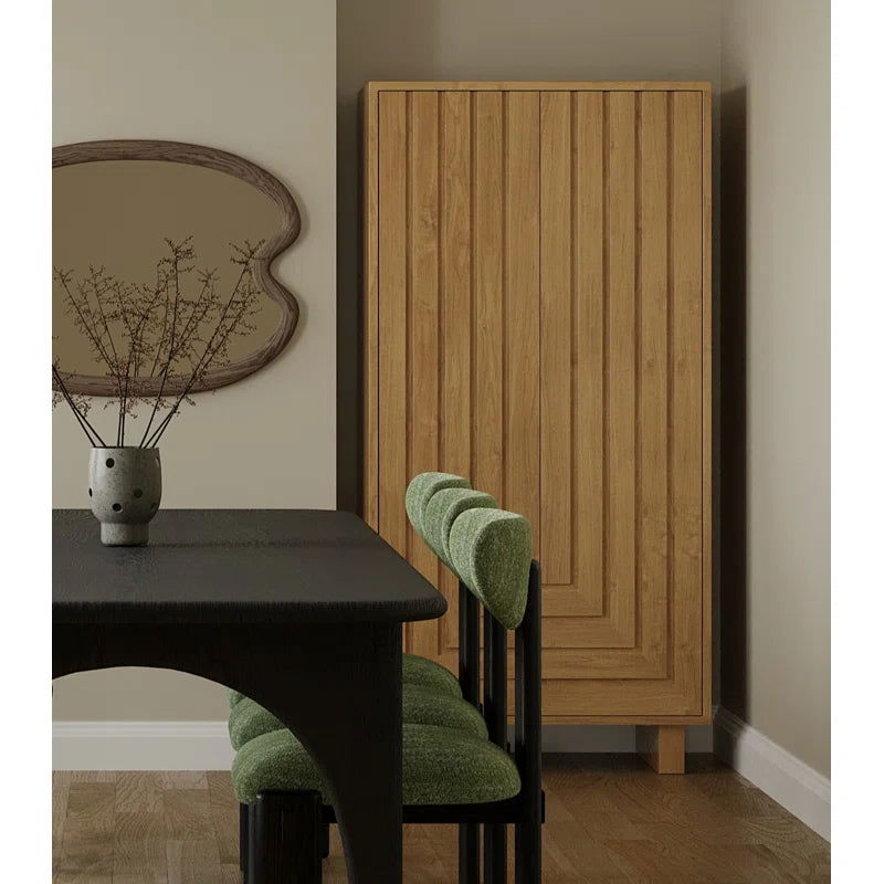 Furnishiaa Imported Solid Oak Wood Wardrobe - Furnishiaa -  - 