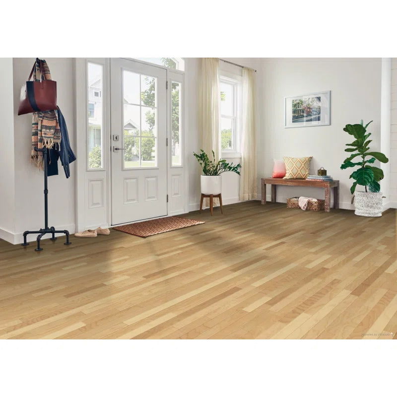 Furnishiaa Mapple Solid Hard Wood Flooring Per Sq.Ft. - Furnishiaa -  - 