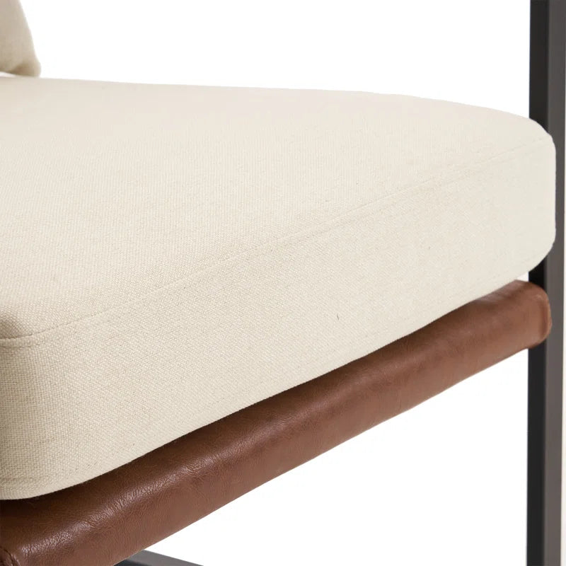 Furnishiaa Metal Frame Arm Chair - Furnishiaa -  - 