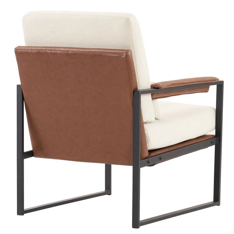 Furnishiaa Metal Frame Arm Chair - Furnishiaa -  - 