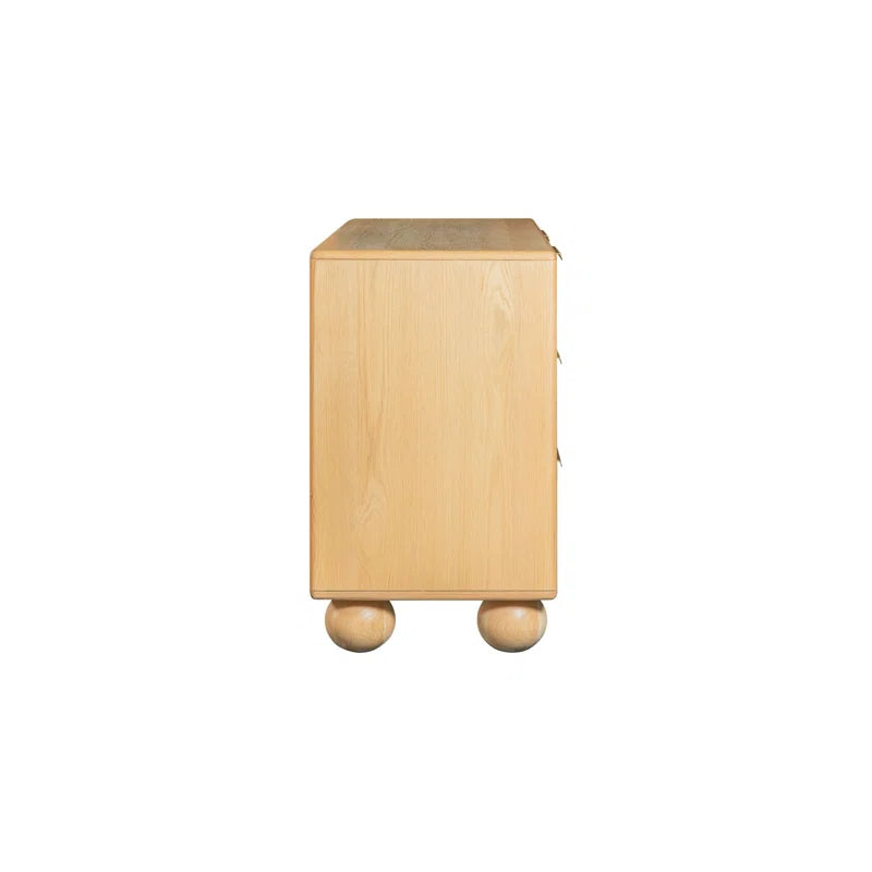 Furnishiaa  Premium Solid Oak Wood 6 Piece Bedroom Set - Furnishiaa -  - 