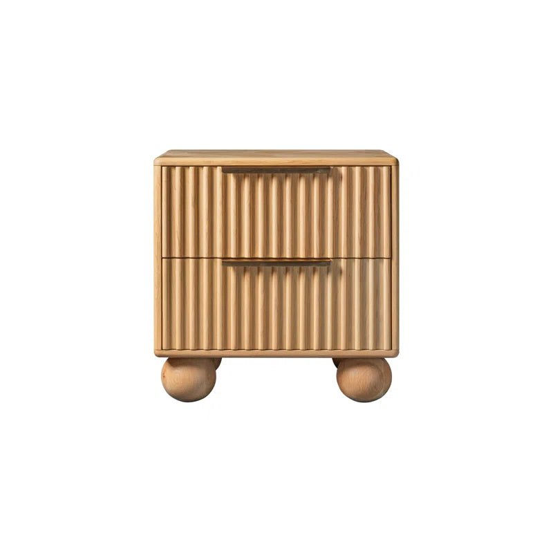 Furnishiaa  Premium Solid Oak Wood 6 Piece Bedroom Set - Furnishiaa -  - 