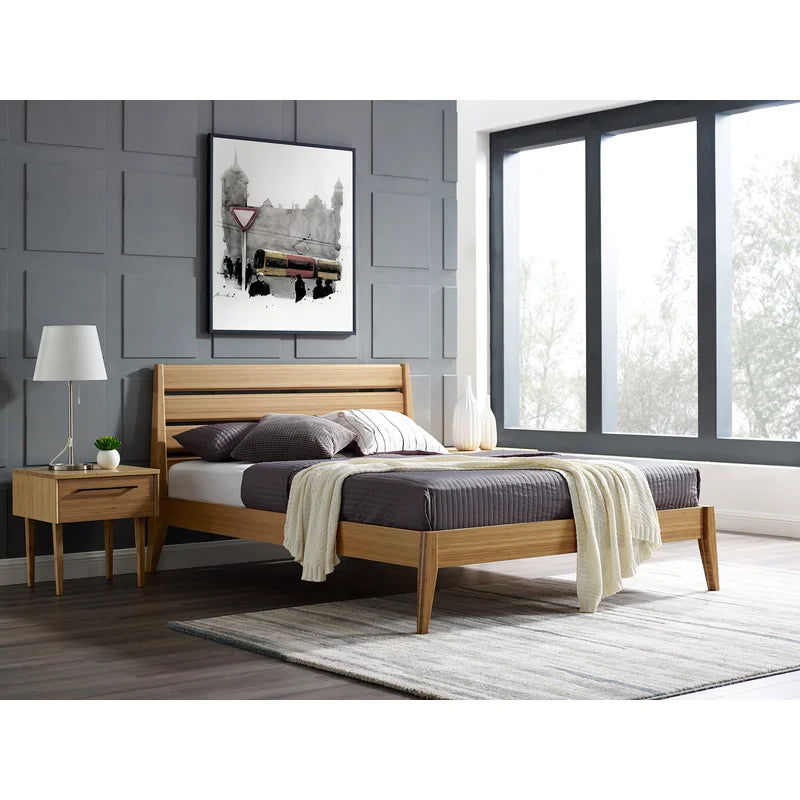 Caesar Bed Furnishiaa Premium Solid Oak Wood Bed