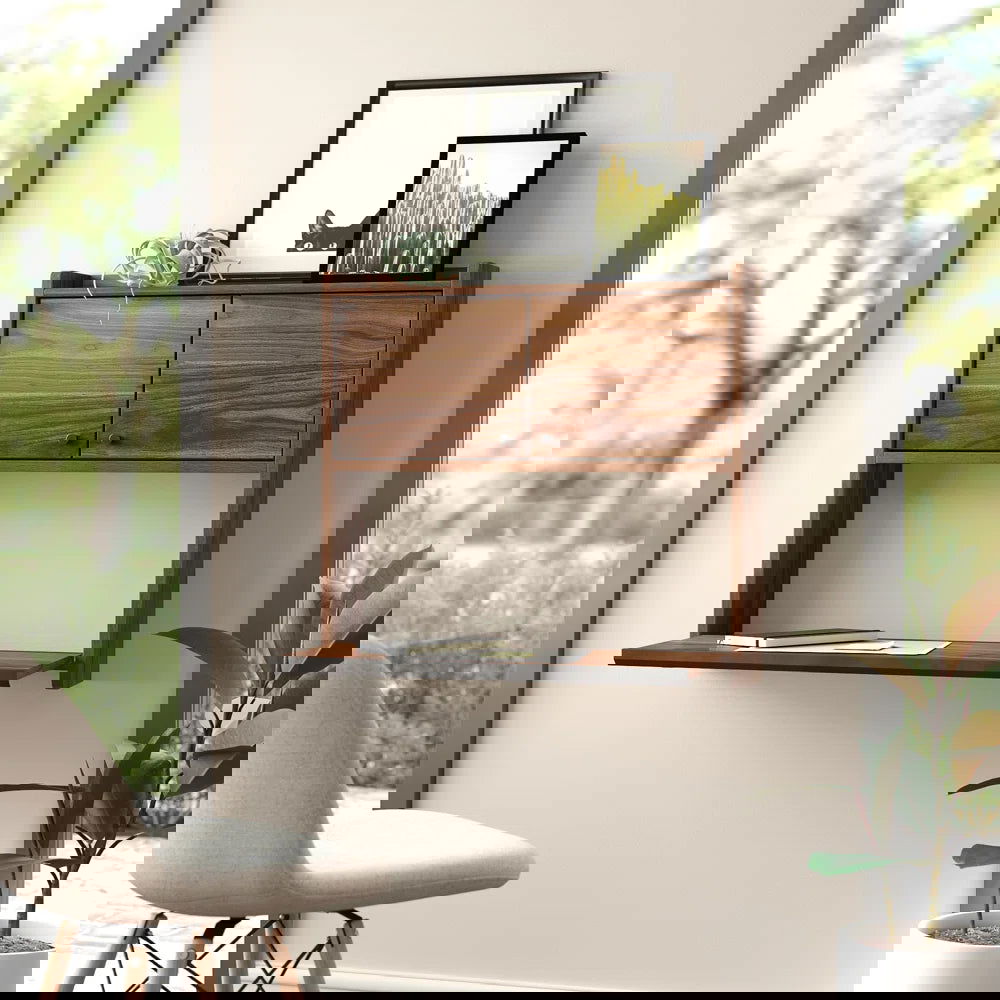 Furnishiaa Sheesham Wood Floating Study & Computer Table - Furnishiaa -  - 