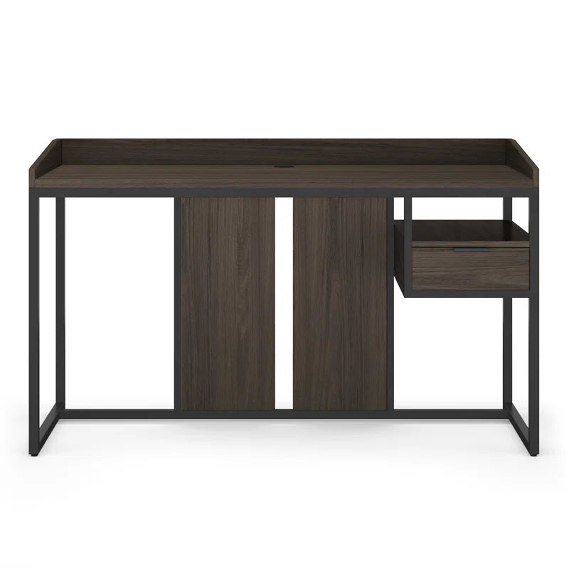 Furnishiaa Sheesham Wood & Metal Frame Study & Computer Table - Furnishiaa -  - 