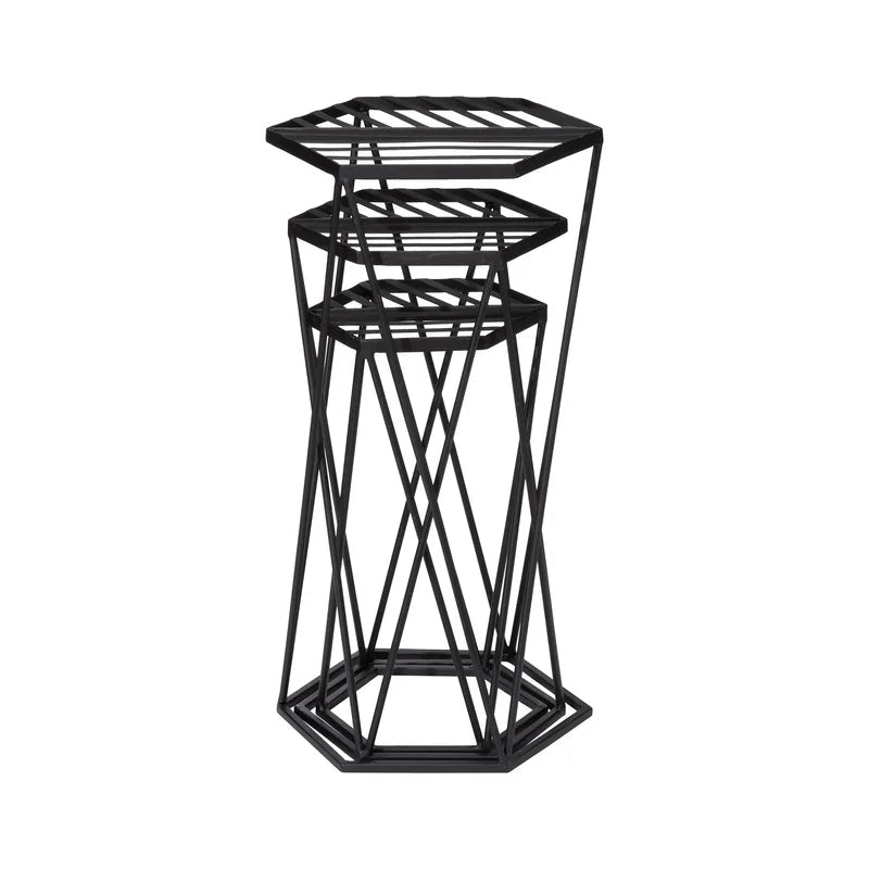 Furnishiaa Solid Iron Nesting Plant Stand - Furnishiaa -  - 