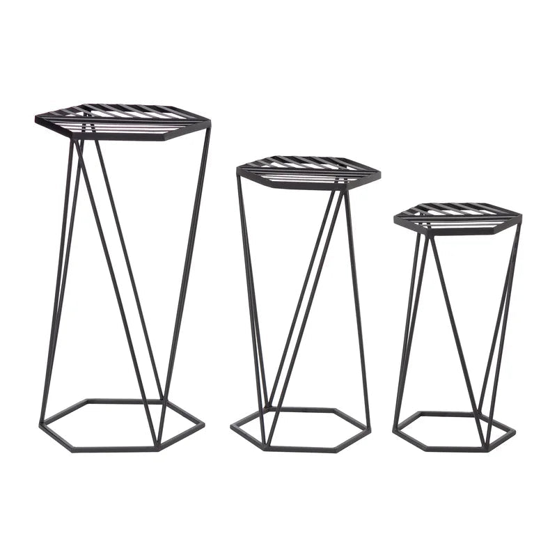 Furnishiaa Solid Iron Nesting Plant Stand - Furnishiaa -  - 