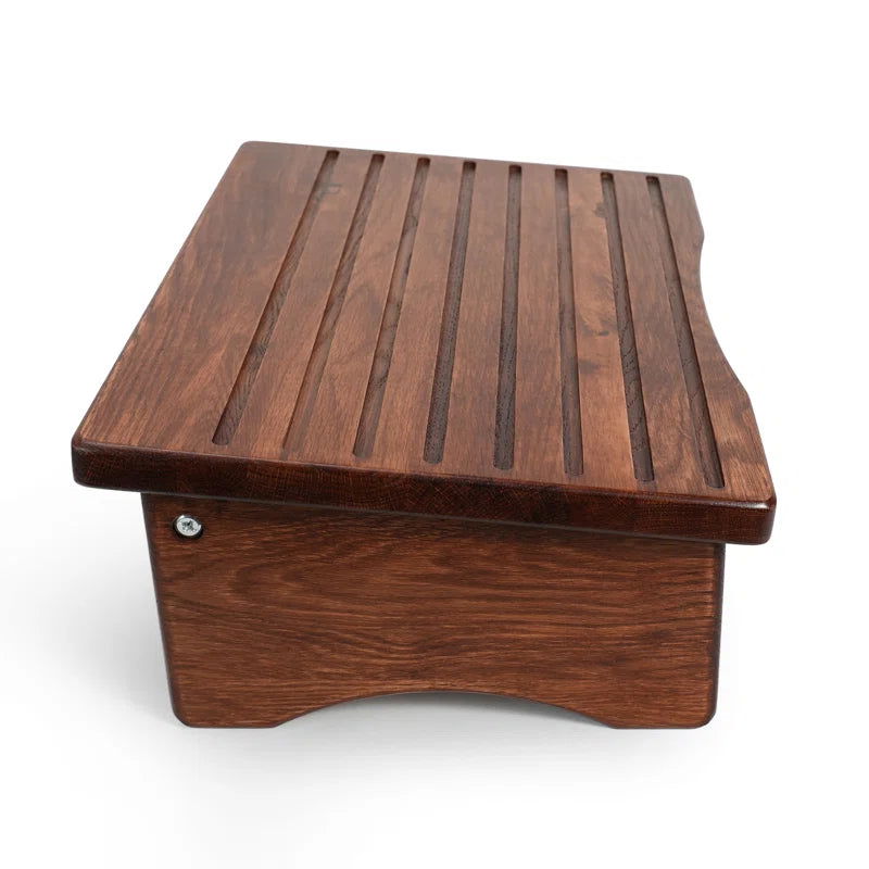 Furnishiaa Solid Sheesham Wood Foot Rest - Furnishiaa -  - 