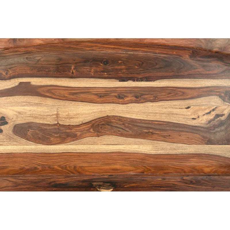 Furnishiaa Solid Sheesham Wood Maharaja Wooden Bed - Furnishiaa -  - 