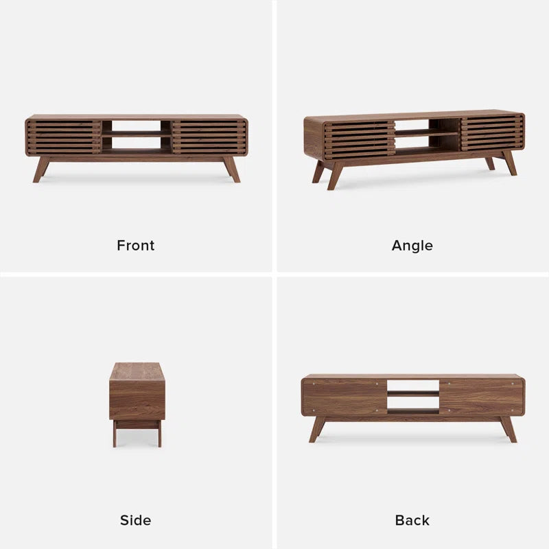 Furnishiaa Solid Sheesham Wood TV Unit for Home - Furnishiaa -  - 