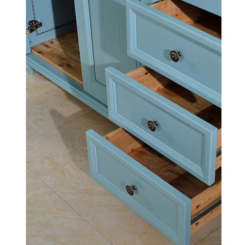 Furnishiaa Solid Wood European Style Wardrobe - Furnishiaa -  - 