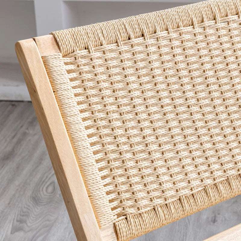 Furnishiaa Solid Wood Folding Chair - Furnishiaa -  - 