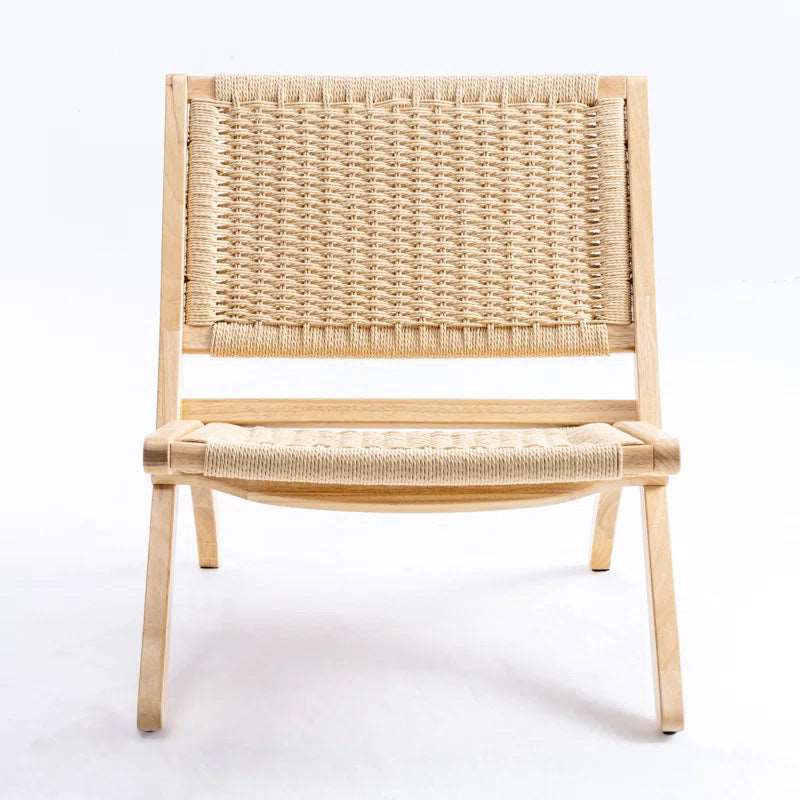 Furnishiaa Solid Wood Folding Chair - Furnishiaa -  - 