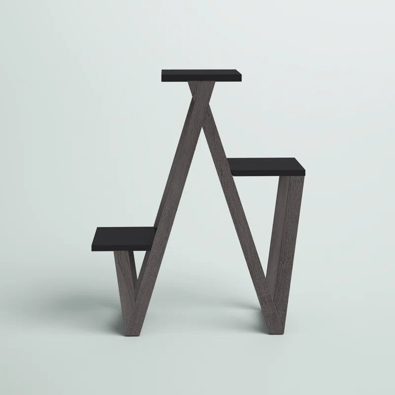 Furnishiaa Solid Wood Multi Tiered Plant Port Stand - Furnishiaa -  - 