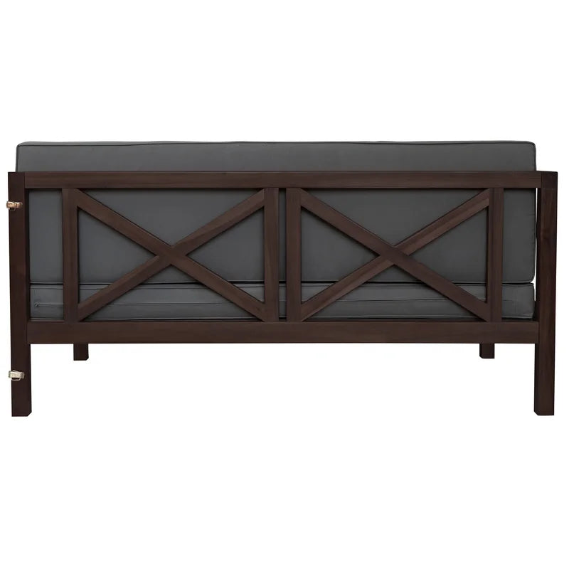 Furnishiaa Solid Wood Sofa Set With Center Table For Living Room - Furnishiaa -  - 