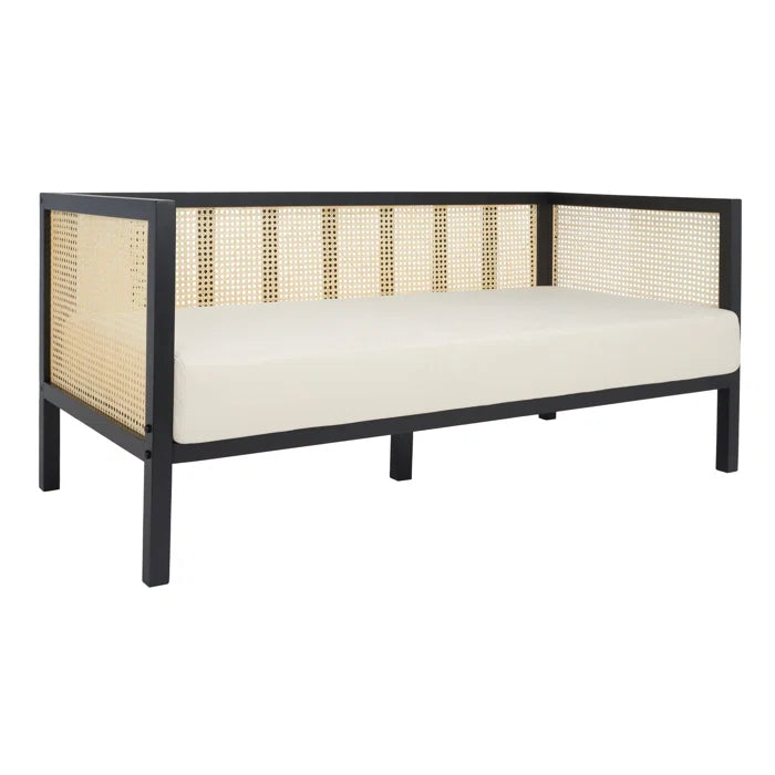 Furnishiaa Solid Wood Three Seater Black Sofa For Living Room - Furnishiaa -  - 