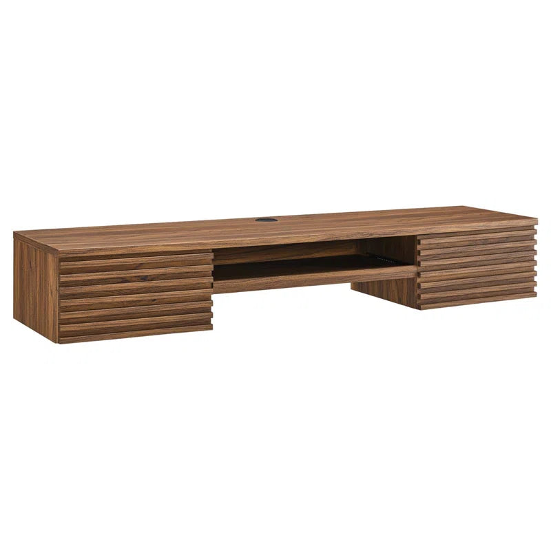 Furnishiaa Solid Wood Wall Mount Study Table - Furnishiaa -  - 