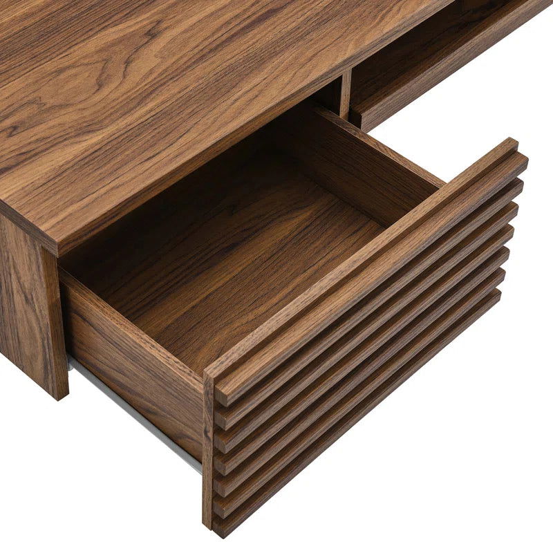 Furnishiaa Solid Wood Wall Mount Study Table - Furnishiaa -  - 