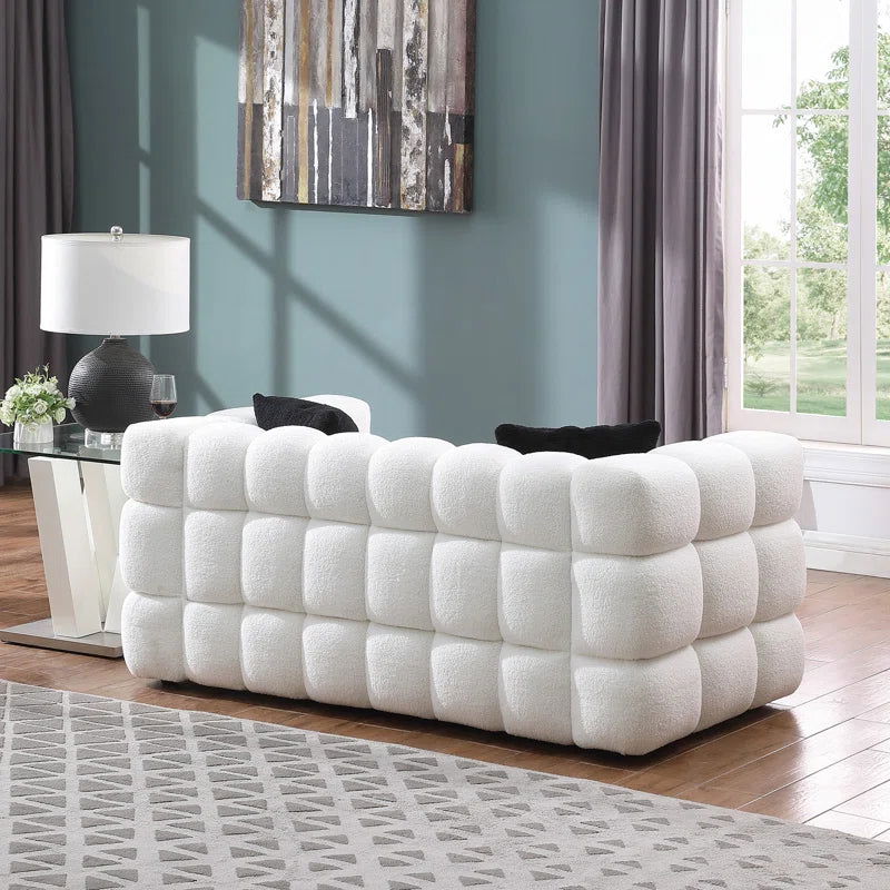 Furnishiaa Teddy Fabric 3+2 Sofa Set - Furnishiaa -  - 