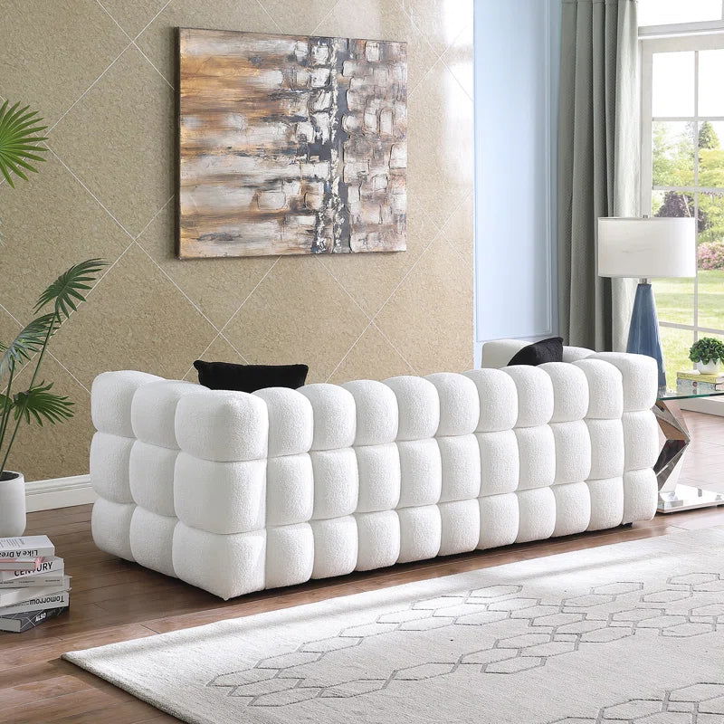 Furnishiaa Teddy Fabric 3+2 Sofa Set - Furnishiaa -  - 