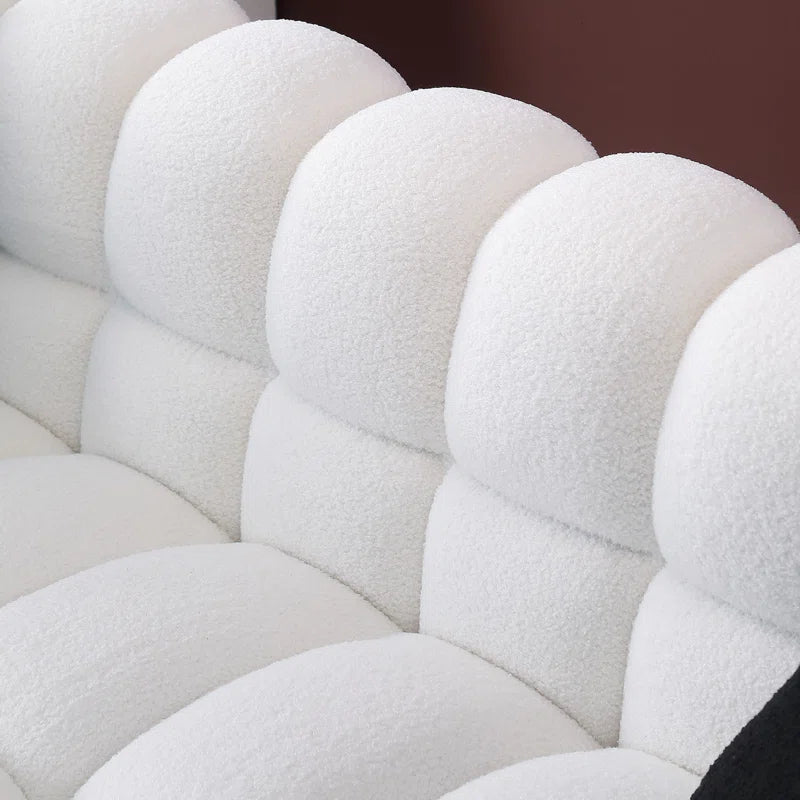 Furnishiaa Teddy Fabric 3+2 Sofa Set - Furnishiaa -  - 