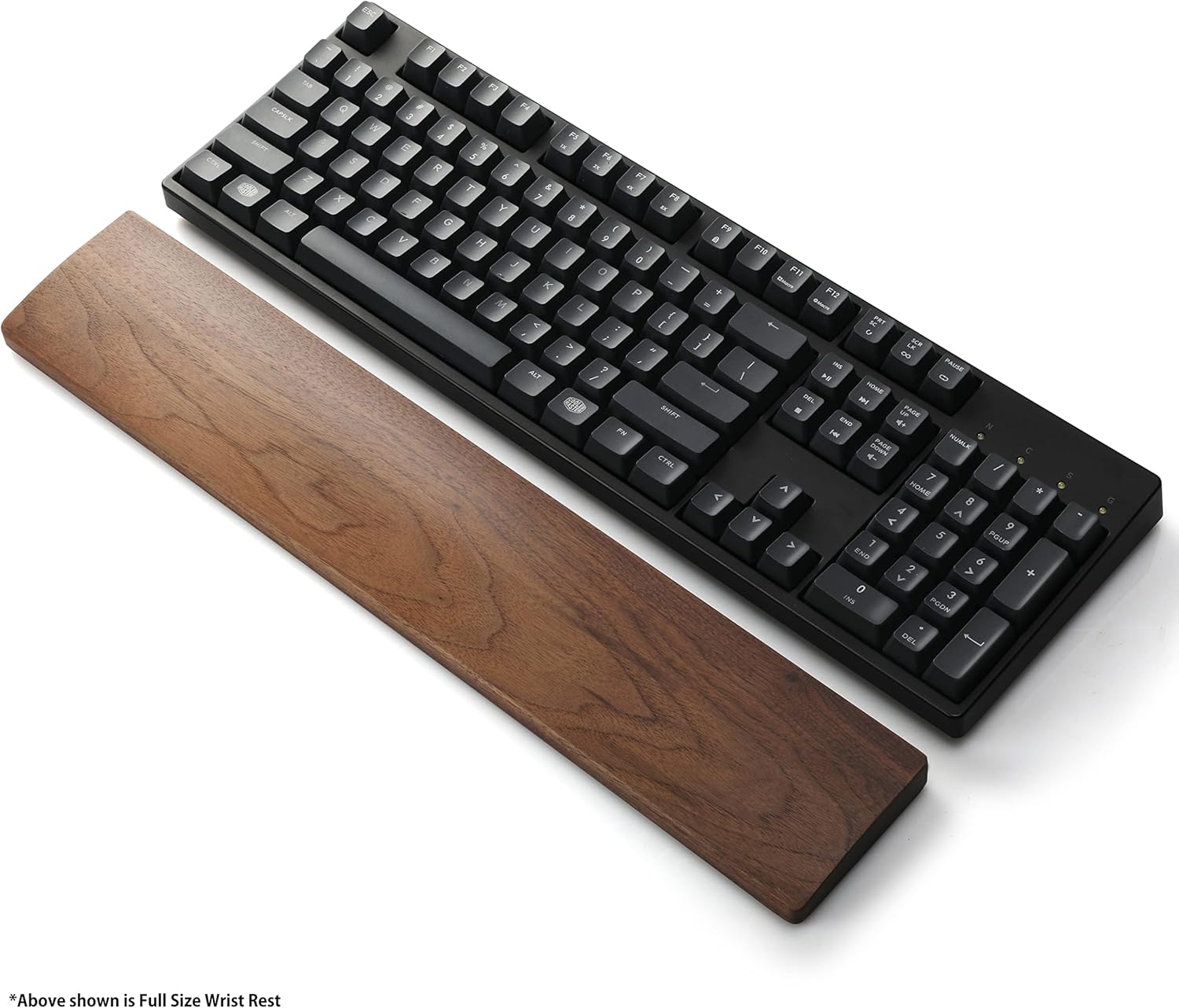 Furnishiaa Wooden Wrist Rest Mechanical Gaming Keyboard Ergonomic Palm Rest - Furnishiaa -  - 