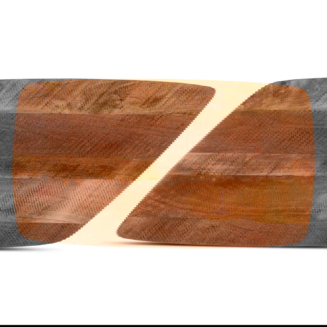 Furnishiaa X Shaped Solid Wood & Iron Coffee Table - Furnishiaa -  - 