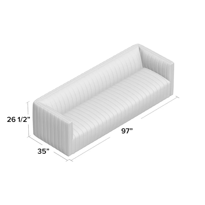 Genius  Upholstered Sofa For Living Room - Furnishiaa -  - 