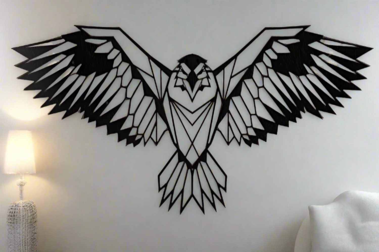 Iron Bird Wall Hanging & Mounted Sculpture Wall Art for Home Decor - Furnishiaa -  - 