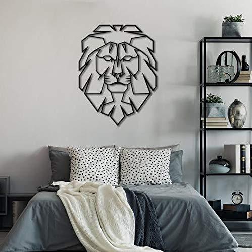 Iron Lion Wall Hanging & Mounted Sculpture Wall Art for Home Decor - Furnishiaa -  - 