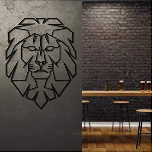 Iron Lion Wall Hanging & Mounted Sculpture Wall Art for Home Decor - Furnishiaa -  - 