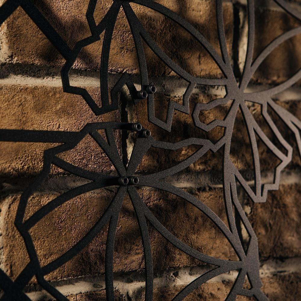 Iron Wall Hanging & Mounted Sculpture Compass Yantra Wall Art for Home Decor - Furnishiaa -  - 