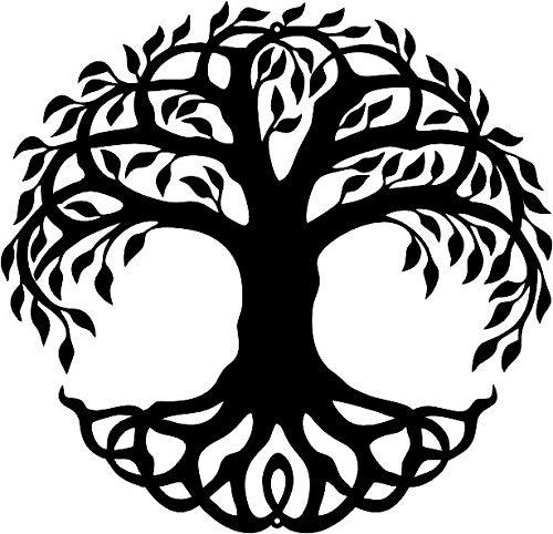 Iron Wall Hanging & Mounted Sculpture Tree Wall Art for Home Decor - Furnishiaa -  - 