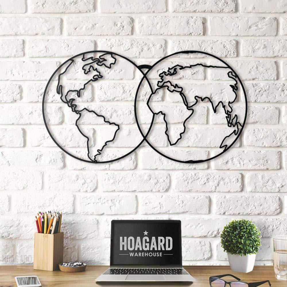 Iron Wall Hanging & Mounted Sculpture Wall Art for Home Decor - Furnishiaa -  - 