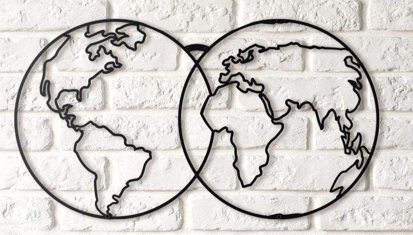 Iron Wall Hanging & Mounted Sculpture Wall Art for Home Decor - Furnishiaa -  - 