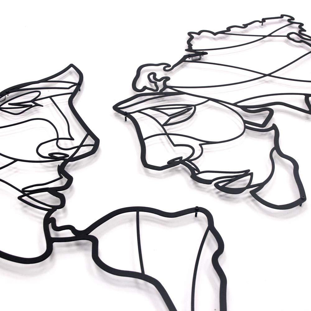 Iron Wall Hanging & Mounted Sculpture Wall Art for Home Decor - Furnishiaa -  - 