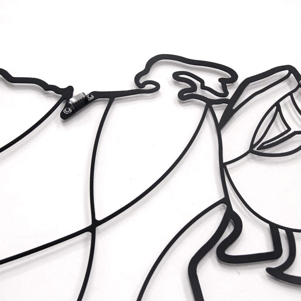 Iron Wall Hanging & Mounted Sculpture Wall Art for Home Decor - Furnishiaa -  - 