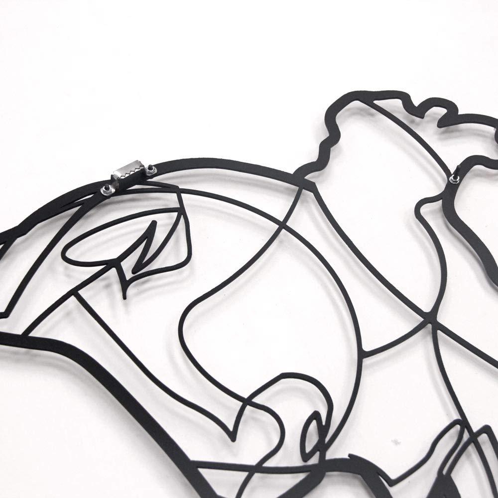 Iron Wall Hanging & Mounted Sculpture Wall Art for Home Decor - Furnishiaa -  - 