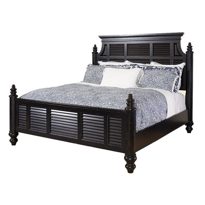 Furnishaa Elegant Wooden Panel Bed
