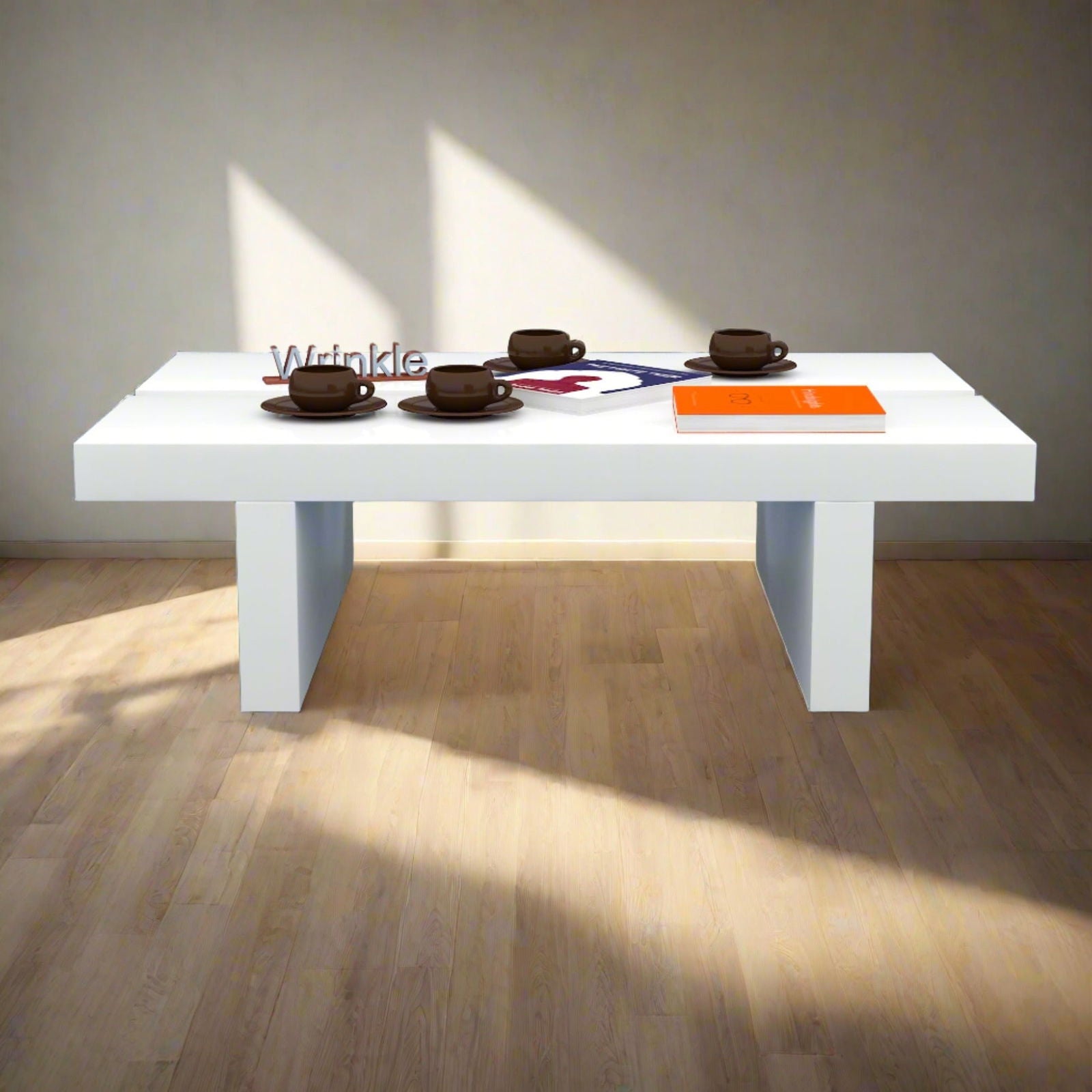 Latest Rectangle Coffee Table (Solid Sheesham Wood) - Furnishiaa -  - 